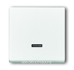 Светорегулятор нажимной 400Вт, цвет Белый, ABB Basic 55